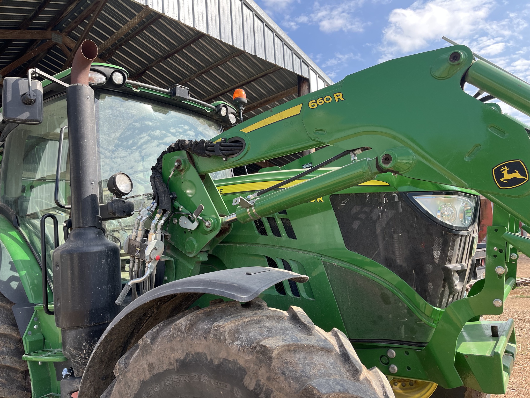  2021 John Deere 6155R at Heritage Tractor in Clinton, MO