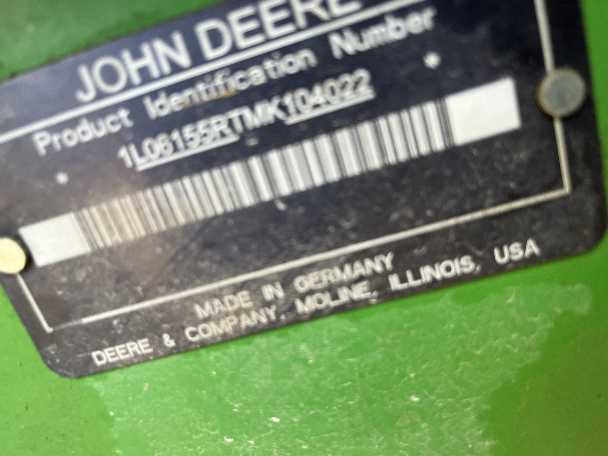  2021 John Deere 6155R at Heritage Tractor in Clinton, MO