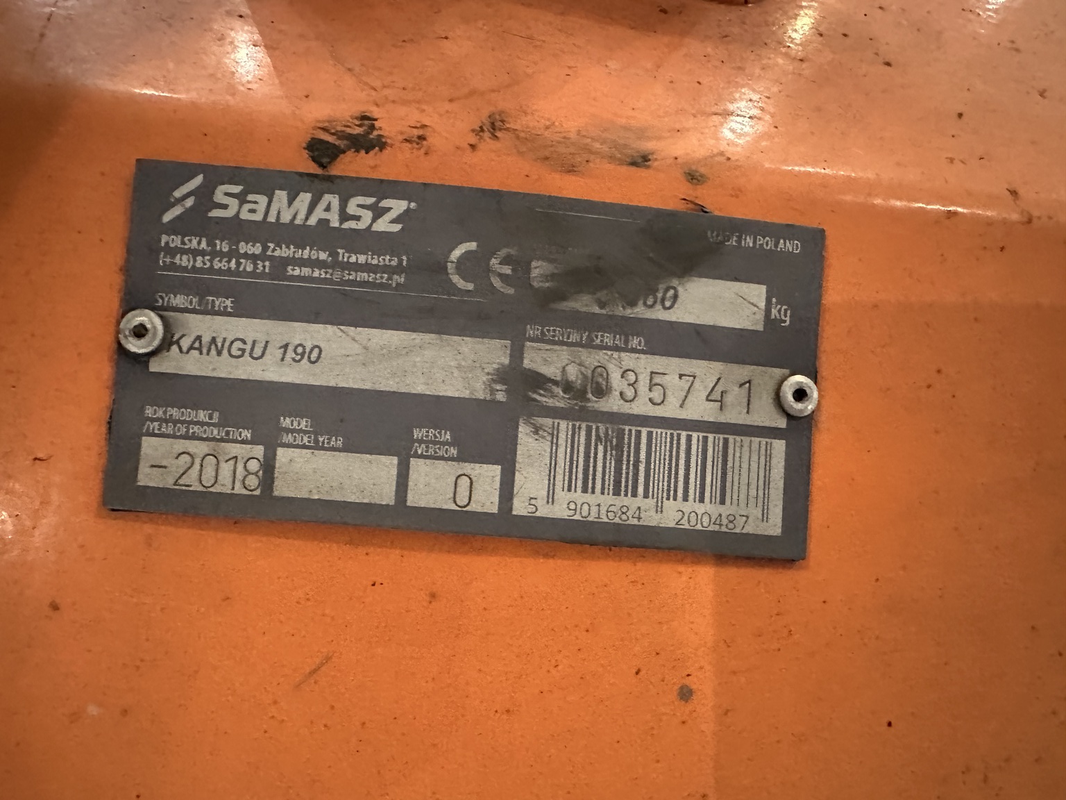 2018 Samasz Kangu 190 Image 7