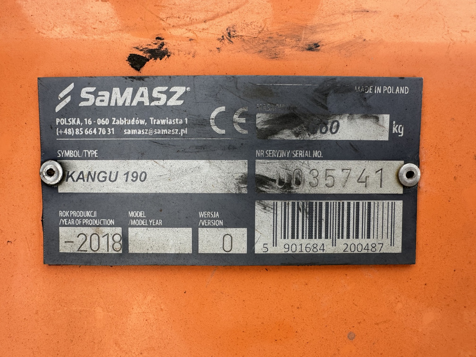 2018 Samasz Kangu 190 Image 12