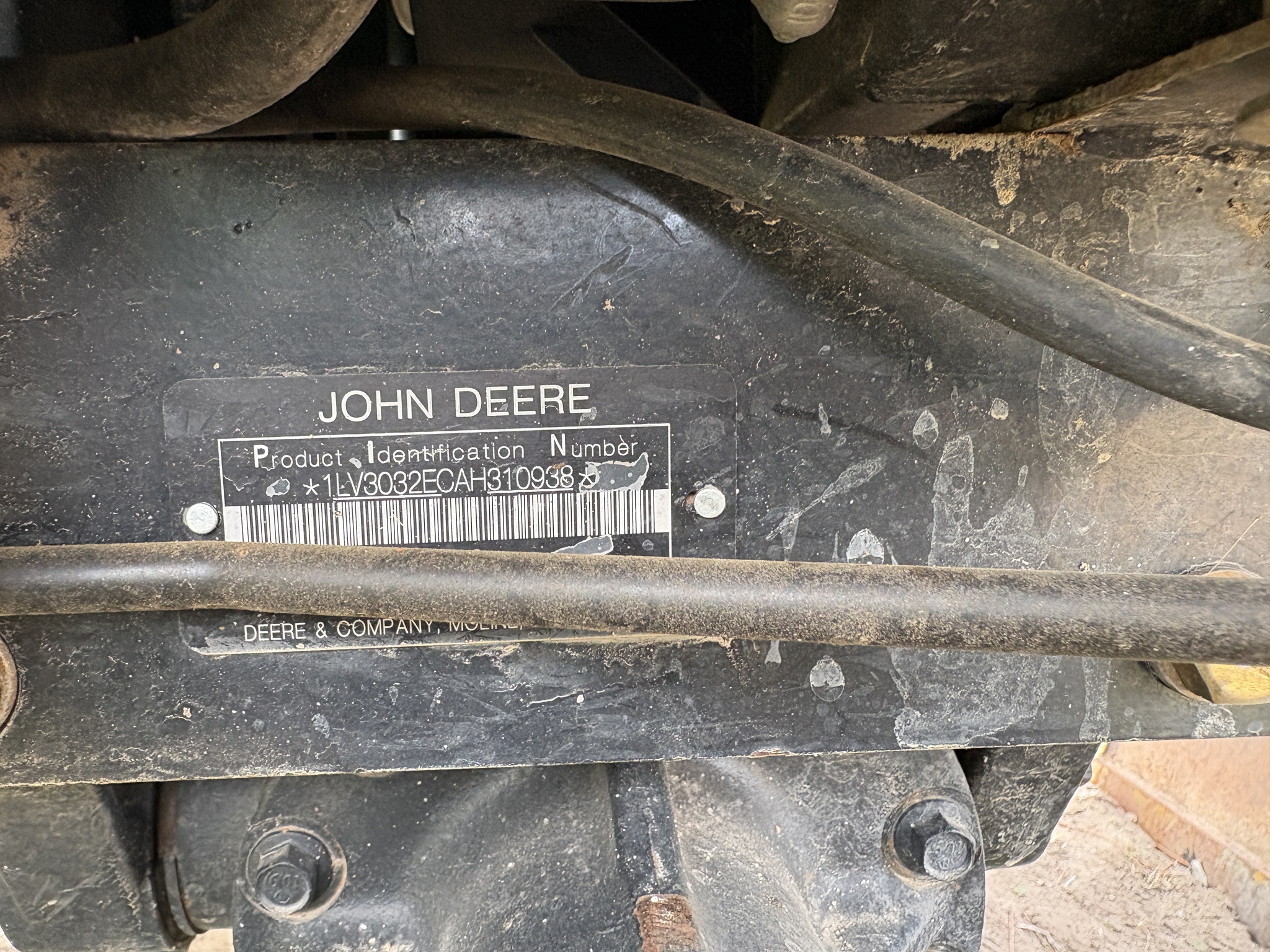 2011 John Deere 3032E Image 4
