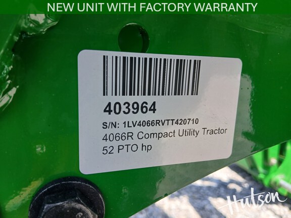 Photo of 2026 John Deere 4066R