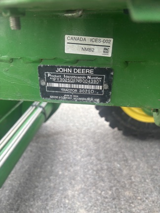 2022 John-Deere 3025D