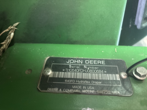 Used 2018 John Deere 640FD Combine Platforms at Koenig Equipment in Oxford, OH - Photo2