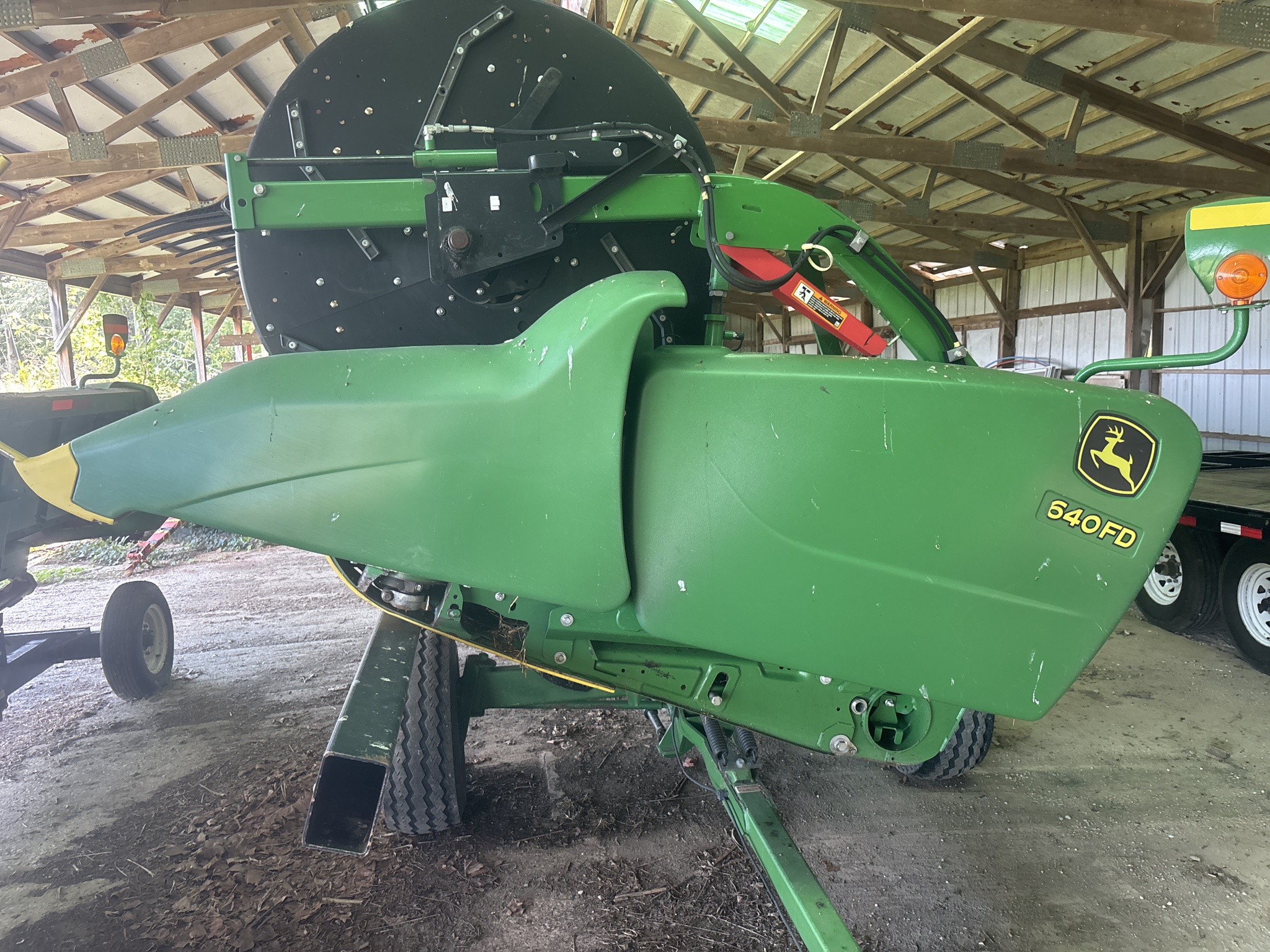 Used 2018 John Deere 640FD Combine Platforms at Koenig Equipment in Oxford, OH - PhotoXL1