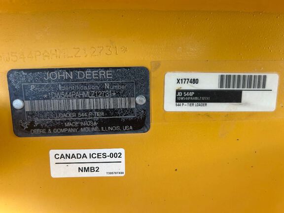 2021 John Deere 544P