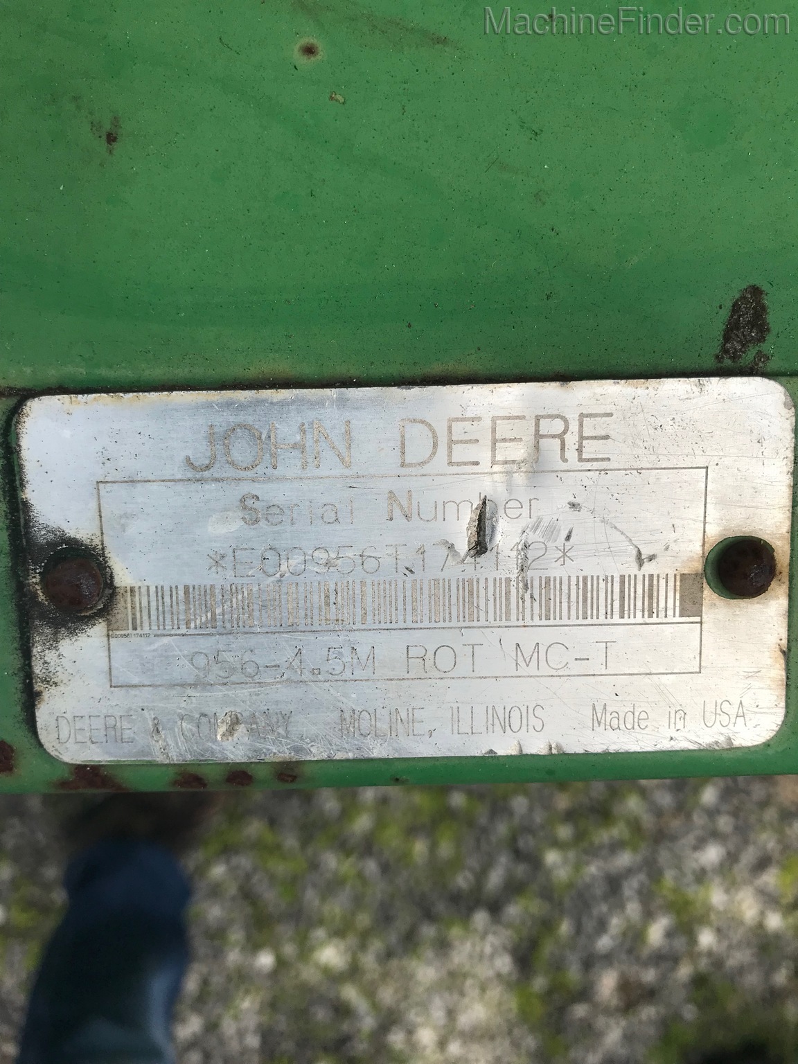 2003 John Deere 956 Image 6