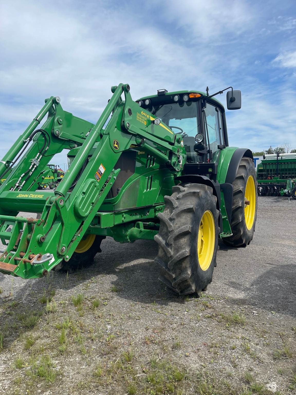 2017 John Deere 6145M Image 3