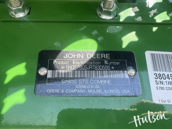 Photo of 2024 John Deere S780