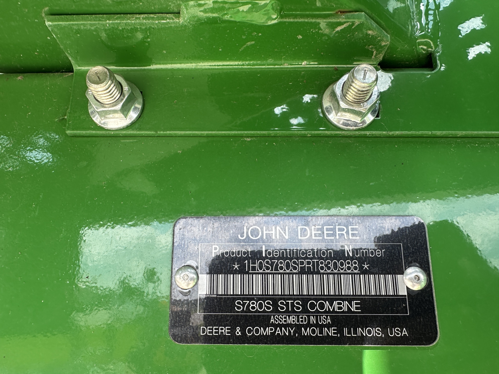 2024 John Deere S780 Image 20