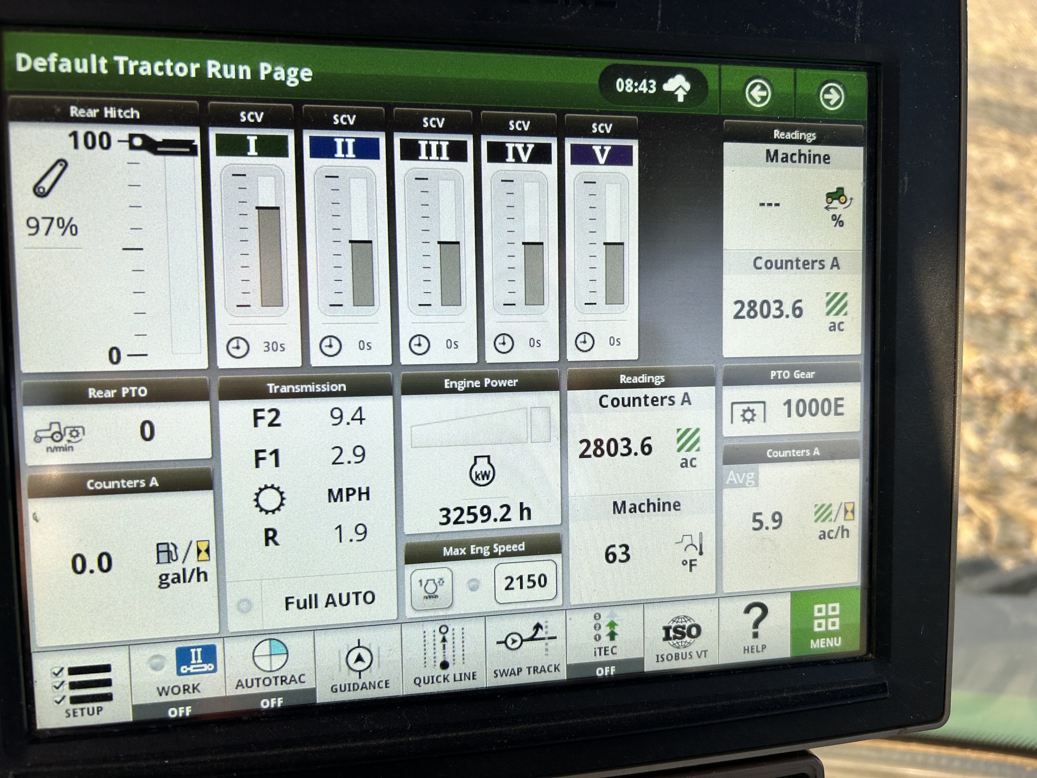 2017 John Deere 8320R Image 8