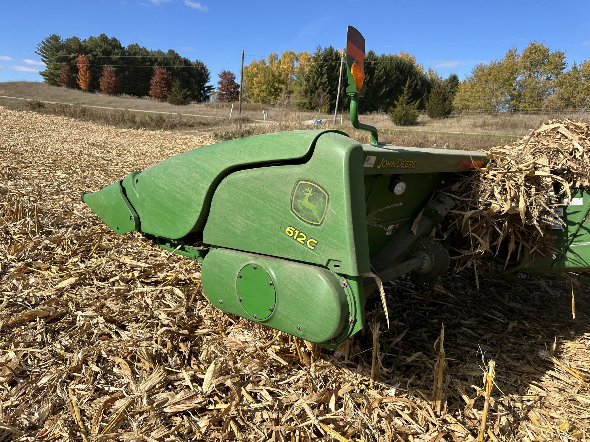 2010 John Deere 612C Image 2