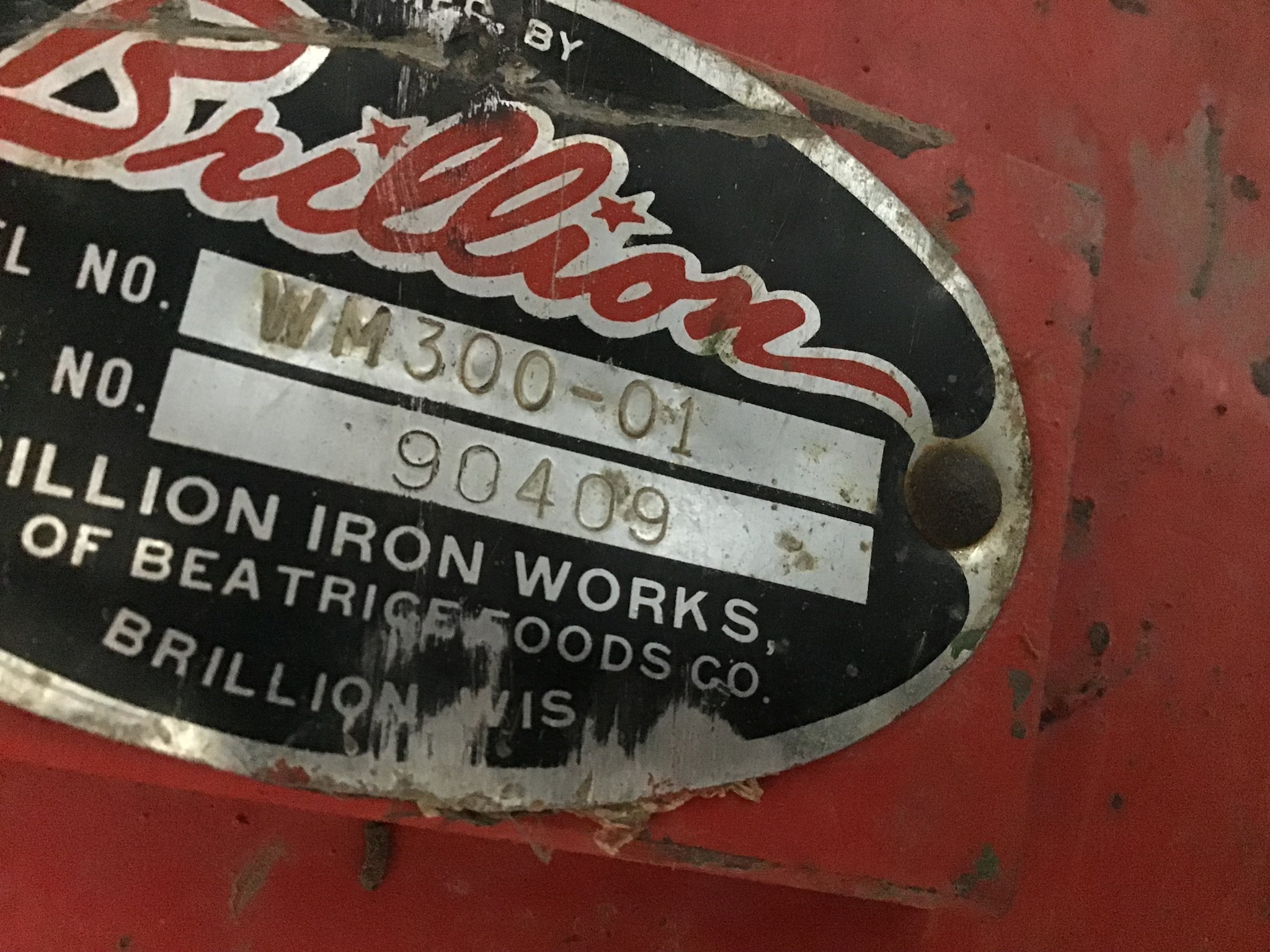 Brillion WM300-01 Image 11