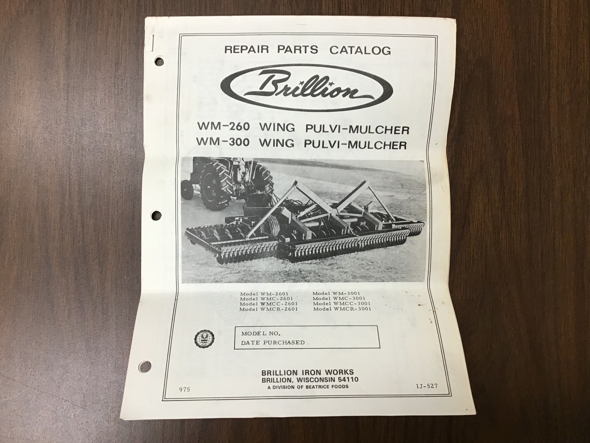 Brillion WM300-01 Image 32