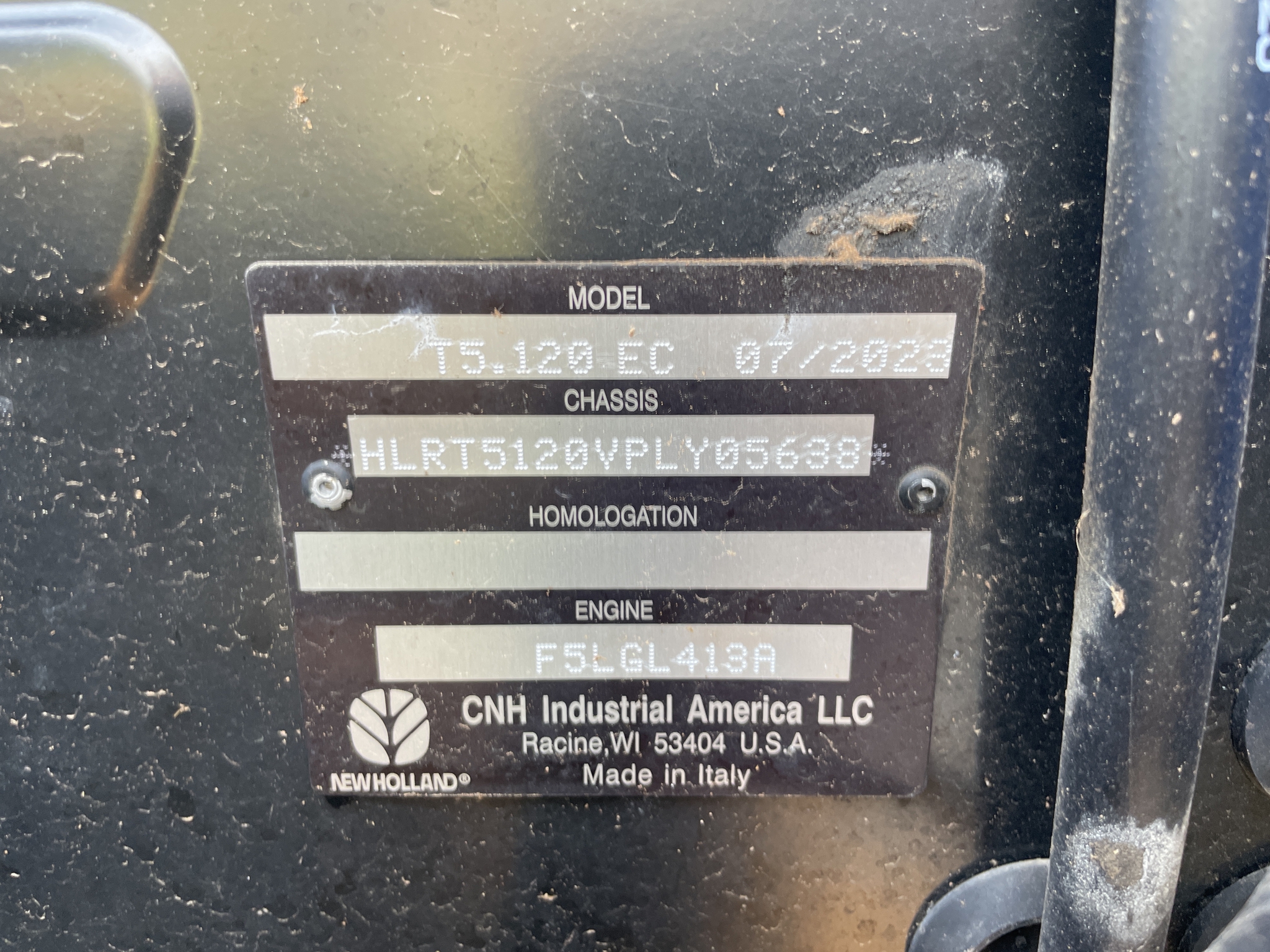 2024 New Holland T5.120 Image 19