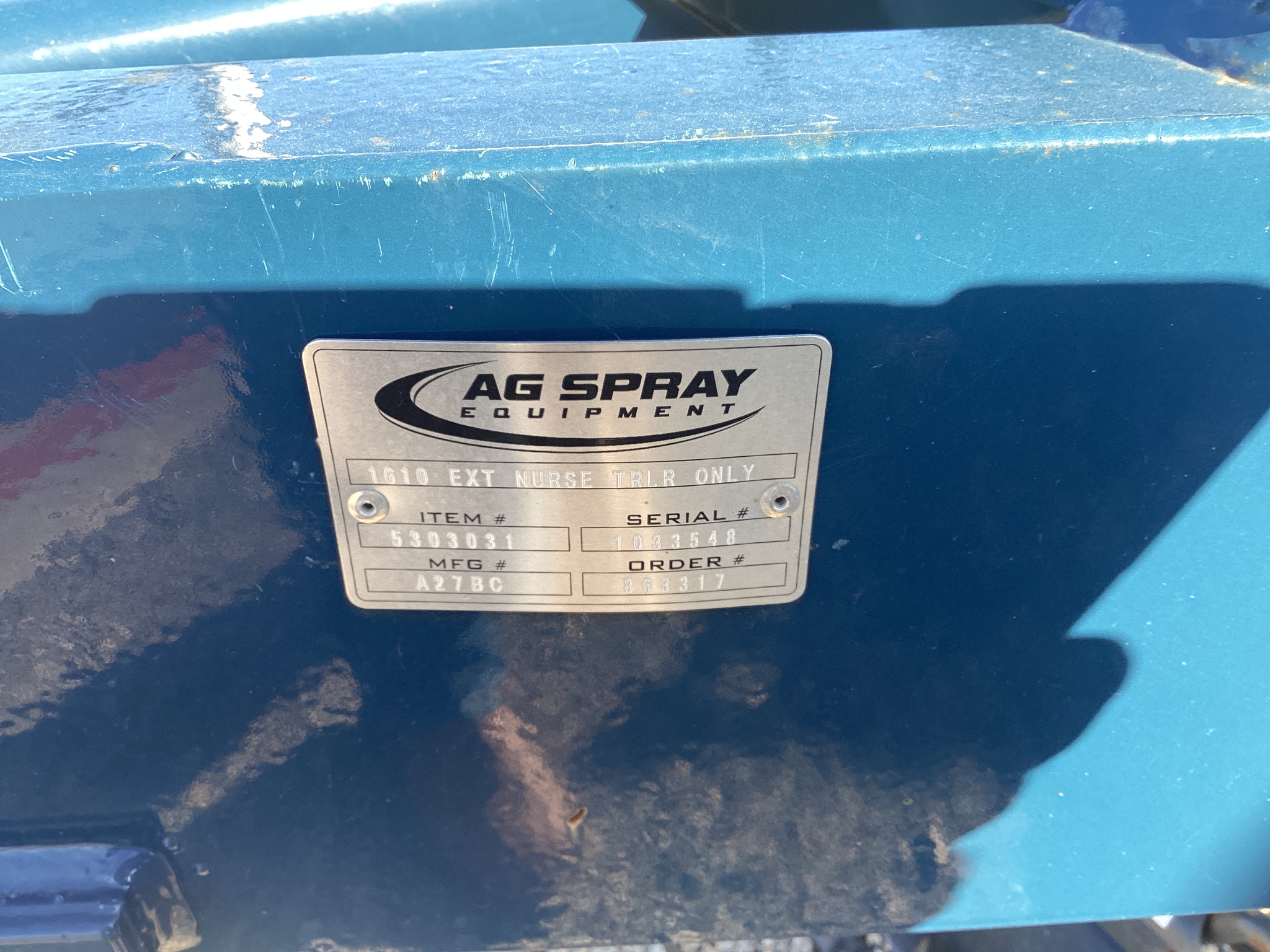 2022 Ag Spray 1610 NT Image 8