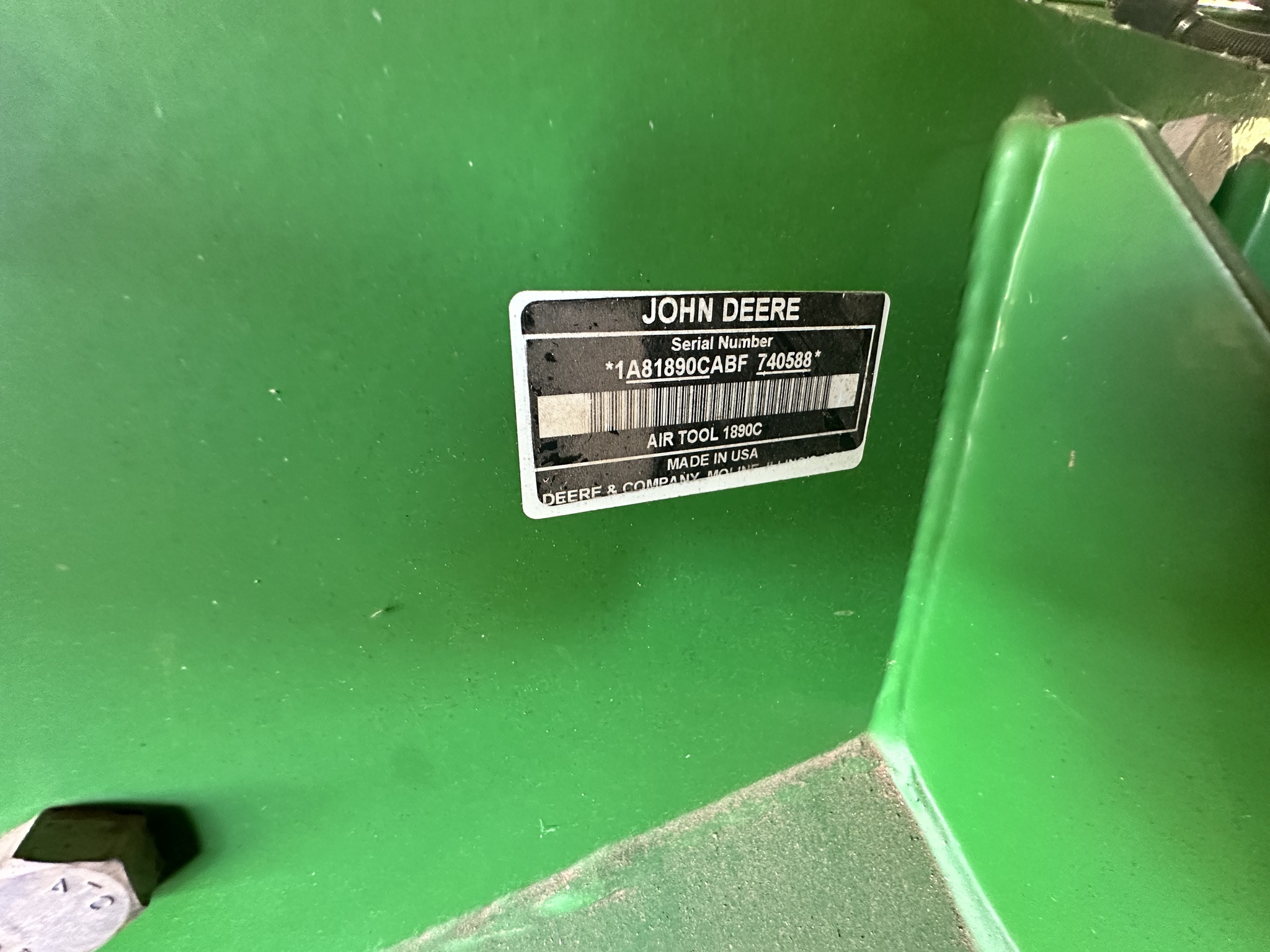 2011 John Deere 1890 Image 40