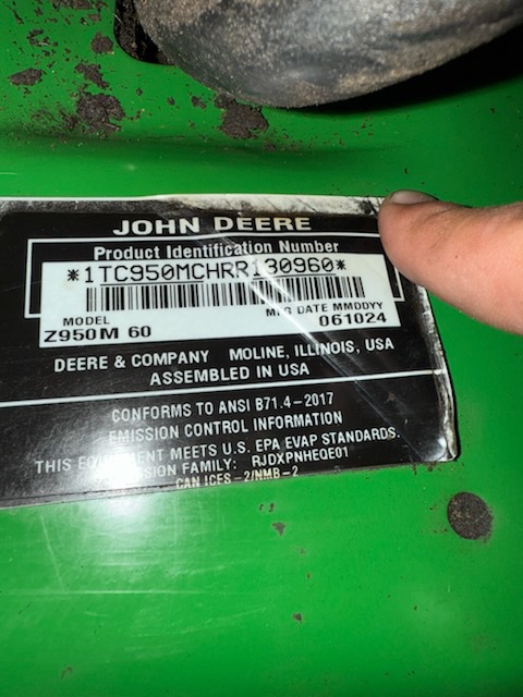 2024 John Deere Z950M Image 7