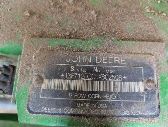Photo of 2019 John Deere 712FC