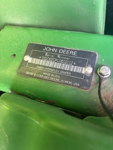 2020 John Deere 745FD Image 12