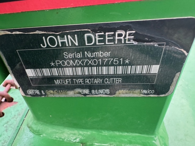 2010 John Deere MX7 Image 9