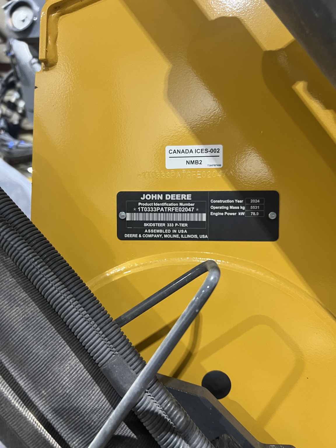  2024 John Deere 333 P at Heritage Tractor in Rogersville, MO