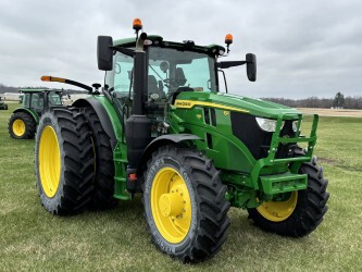  2025 John Deere 6R 165 at Heritage Tractor in Lacon, IL