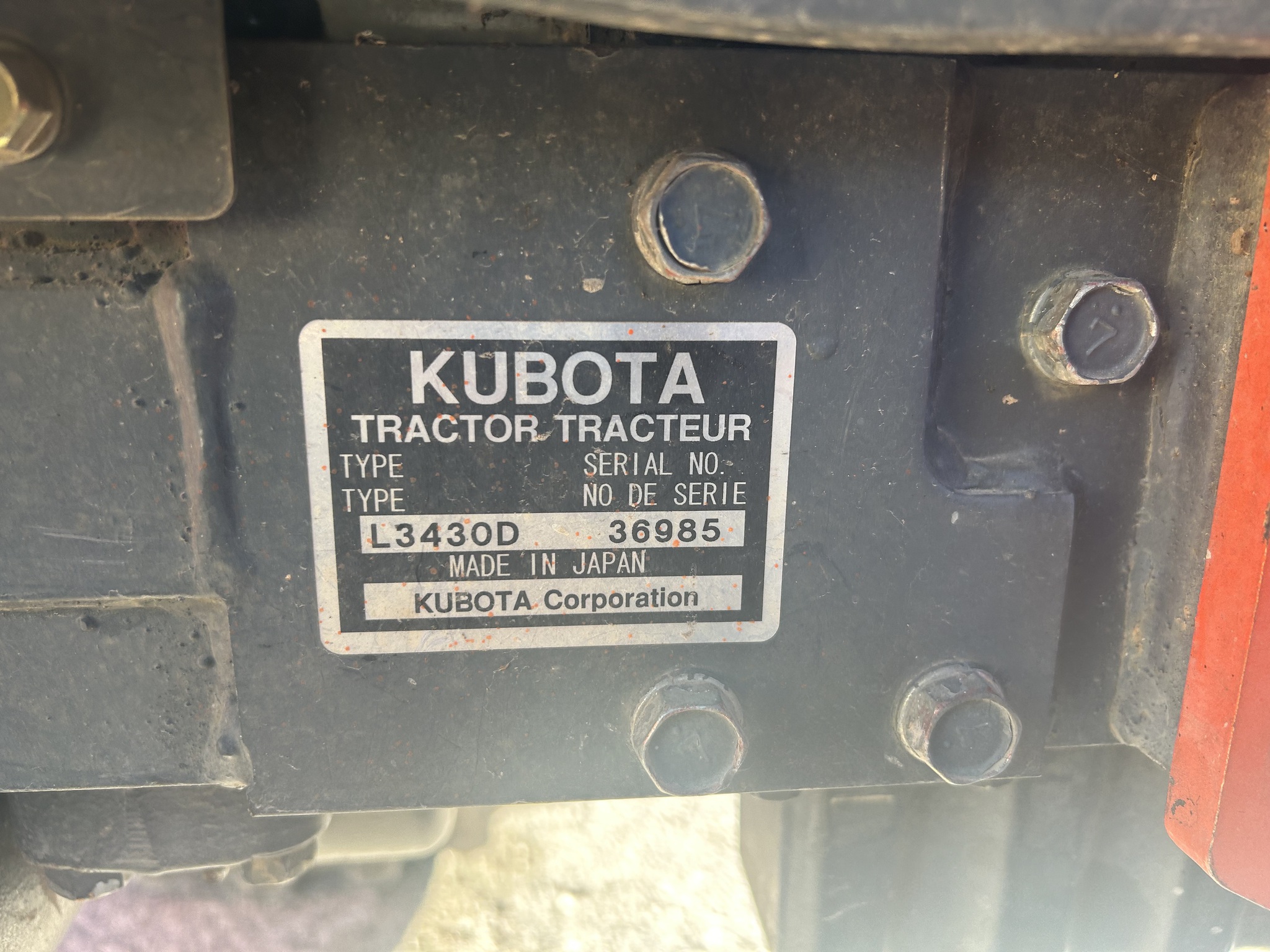  2004 Kubota L3430 at Heritage Tractor in Rogersville, MO