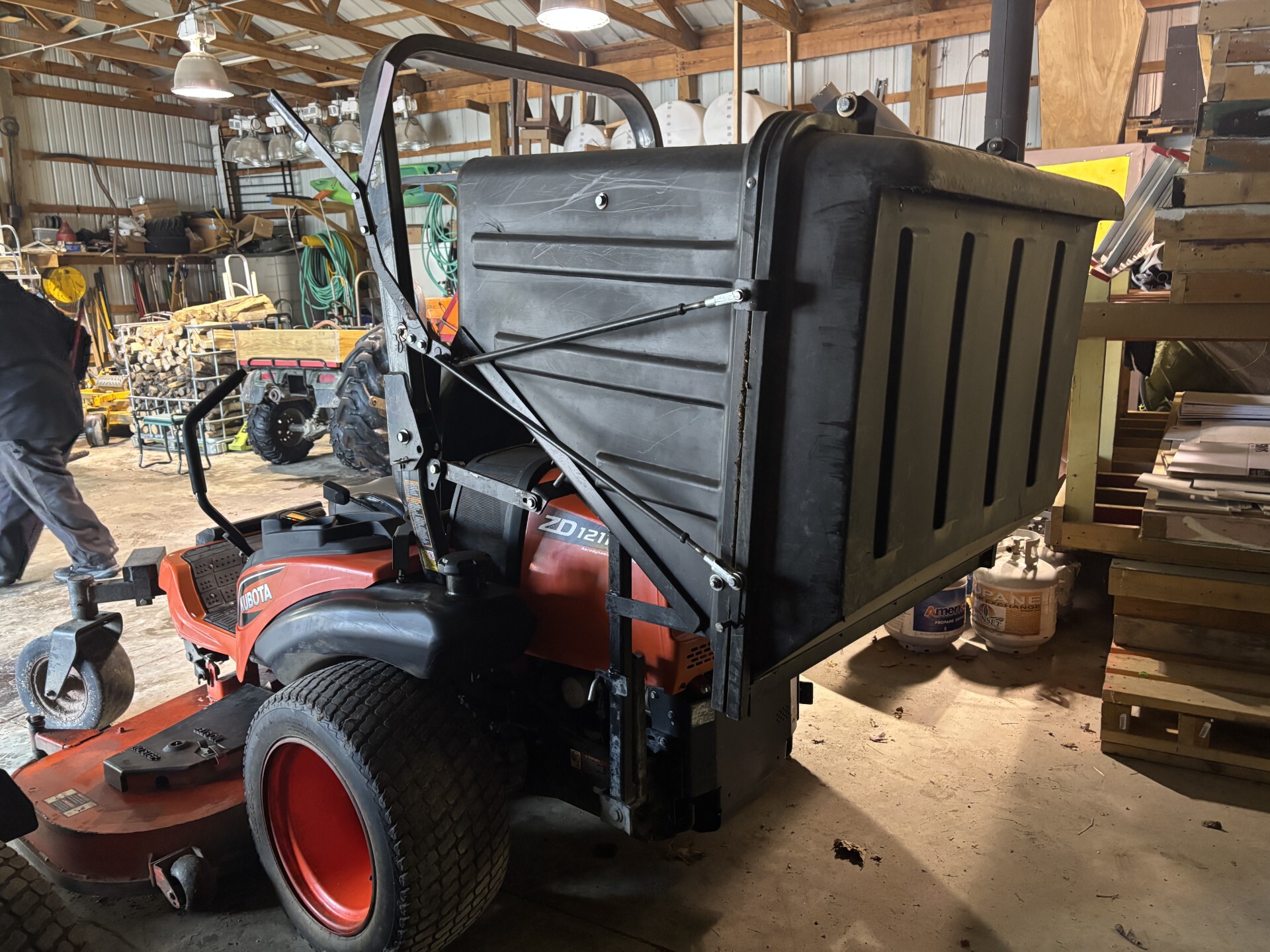 2019 Kubota ZD1211 Image 5