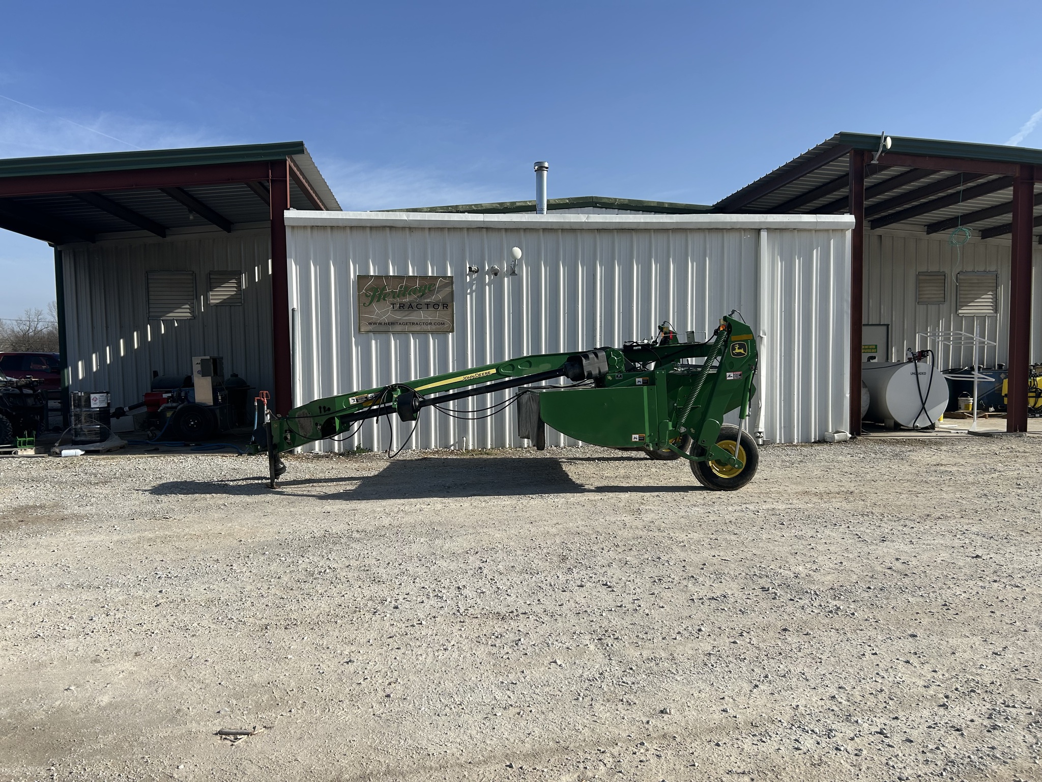  2017 John Deere 630 at Heritage Tractor in Harrison, AR