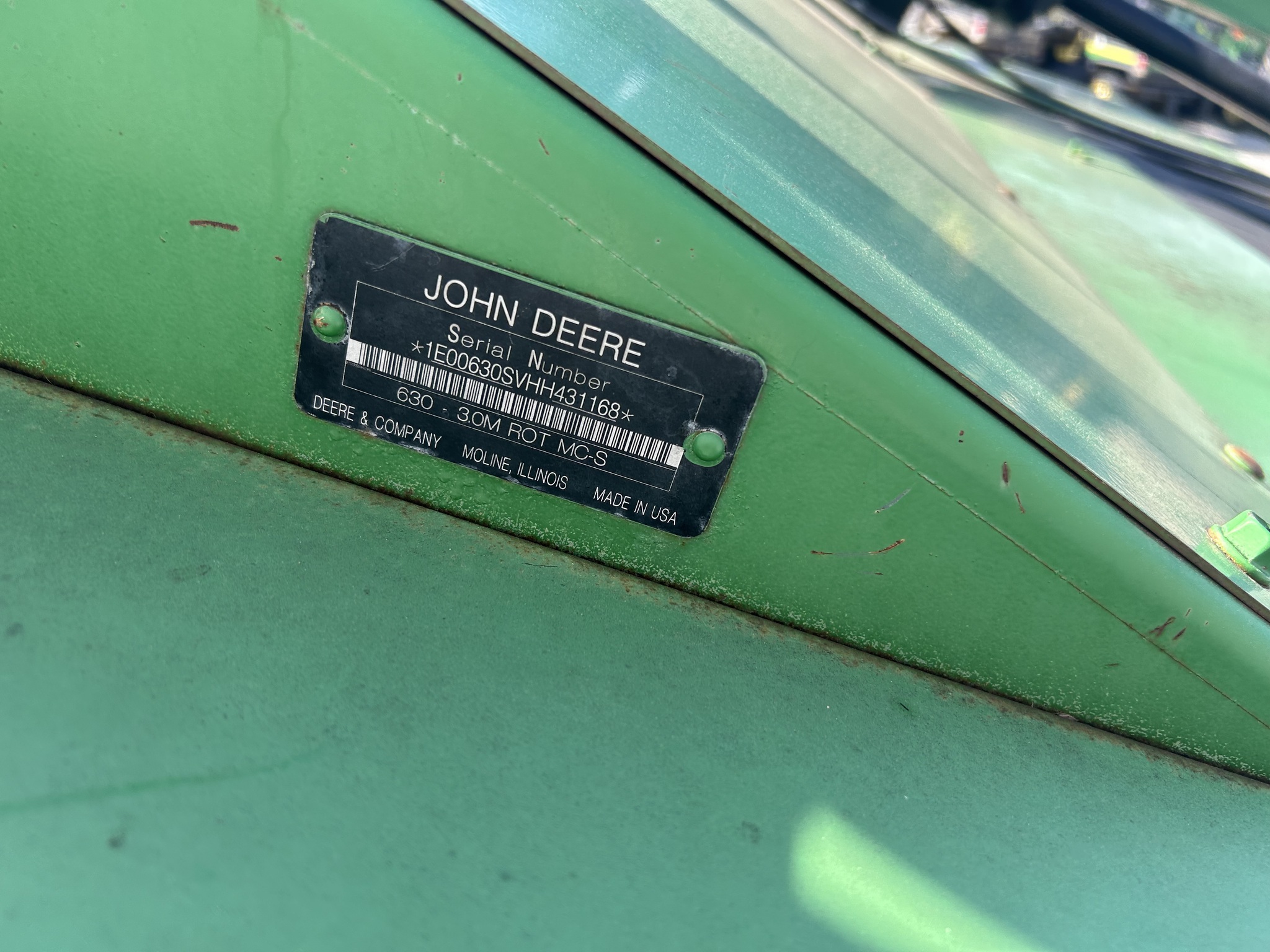  2017 John Deere 630 at Heritage Tractor in Harrison, AR