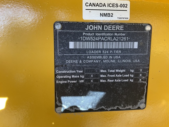 2024 John Deere 524 P