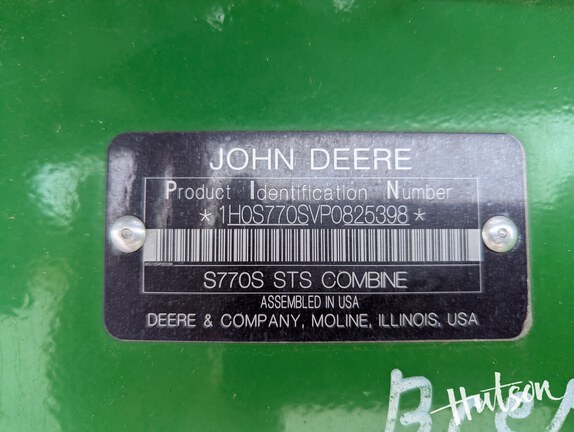 Photo of 2023 John Deere S770
