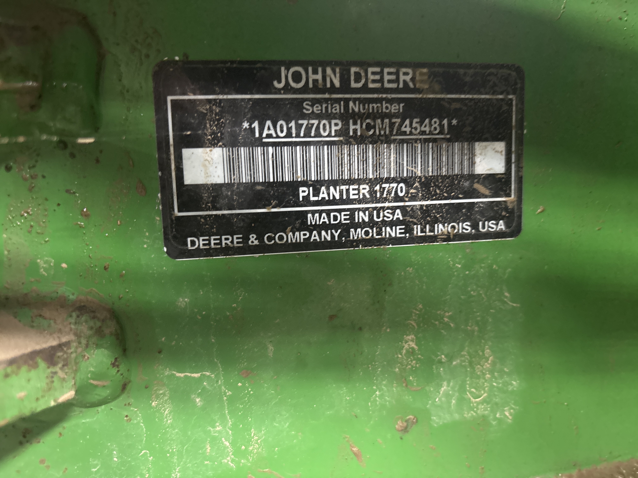 Used 2012 John Deere 1770NT CCS Planters: Drawn at Koenig Equipment in Greenville, OH - PhotoXL21