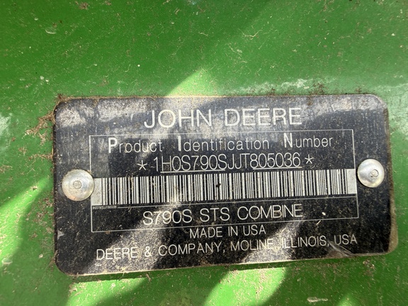Photo of 2019 John Deere S790