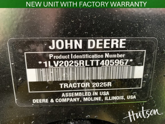 Photo of 2026 John Deere 2025R