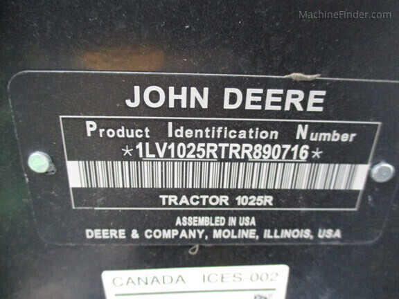 Photo of 2024 John Deere 1025R