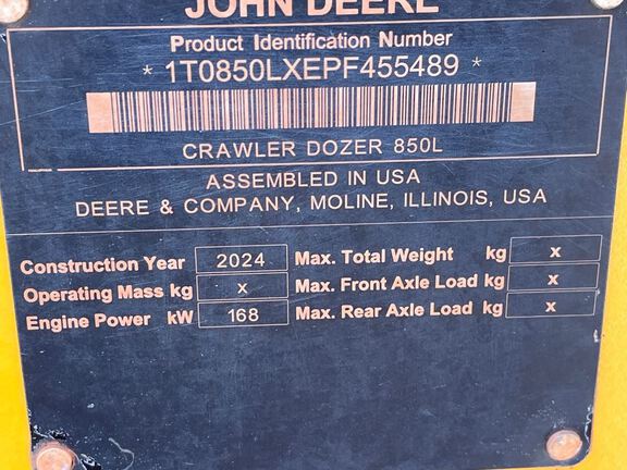 2023 John Deere 850L
