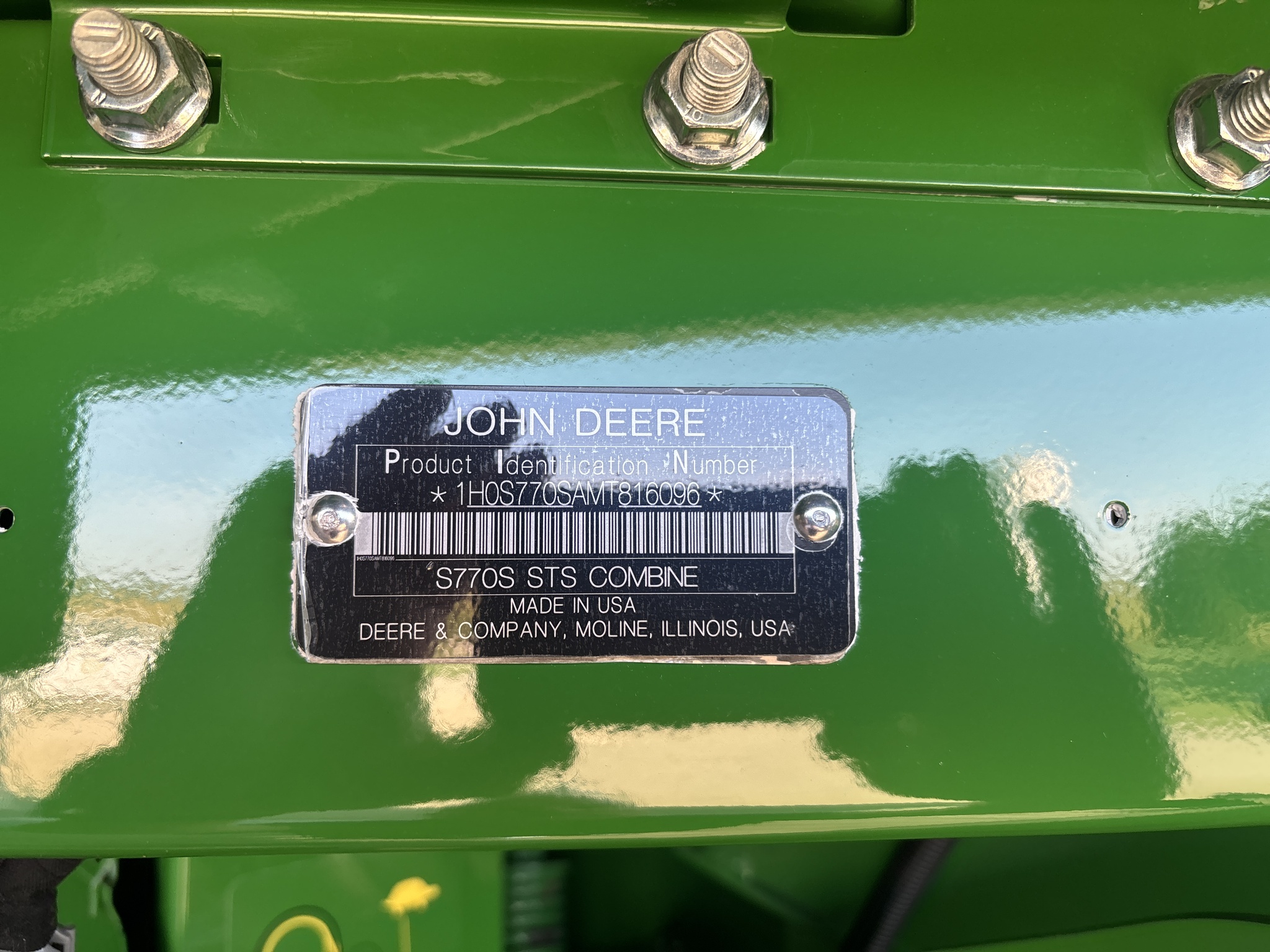 Used 2021 John Deere S770 Combines at Koenig Equipment in Knightstown, IN - PhotoXL21