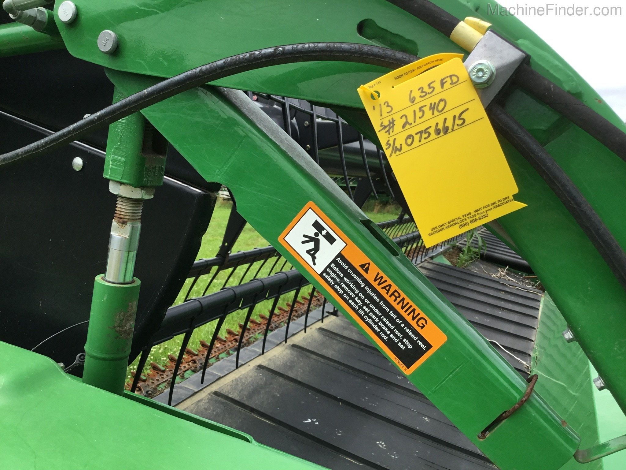 2013 John Deere 635FD Image 6