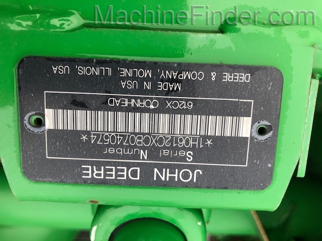 2011 John Deere 612C Image 5