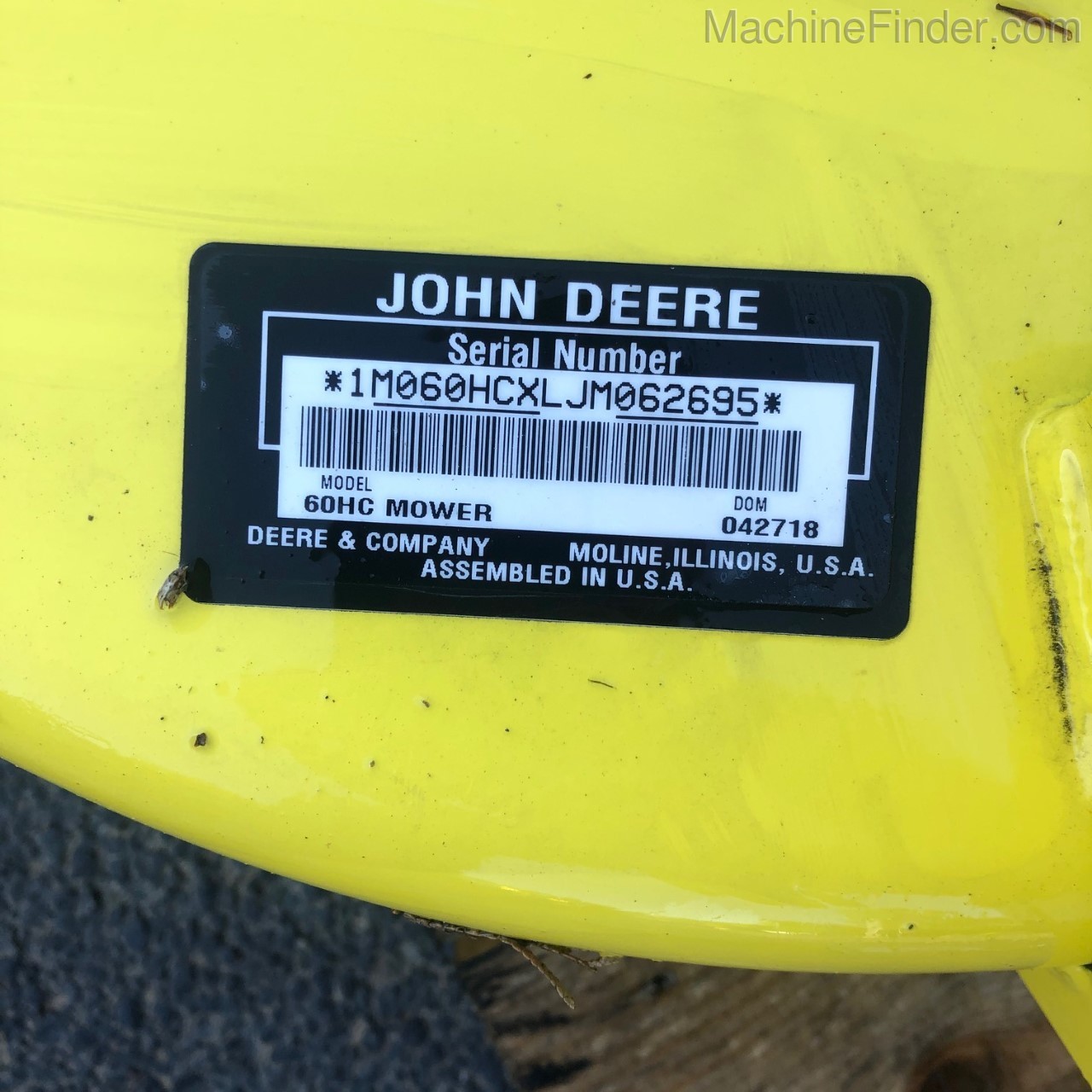 2018 John Deere 60HC Image 5