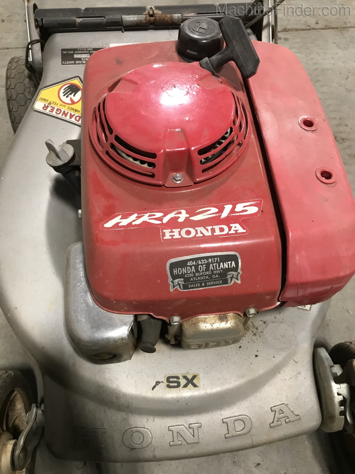 2000 Honda HRA215 Image 3