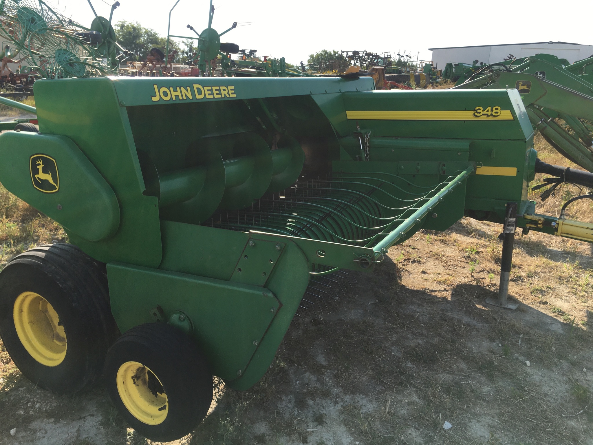 2004 John Deere 348 Image 3