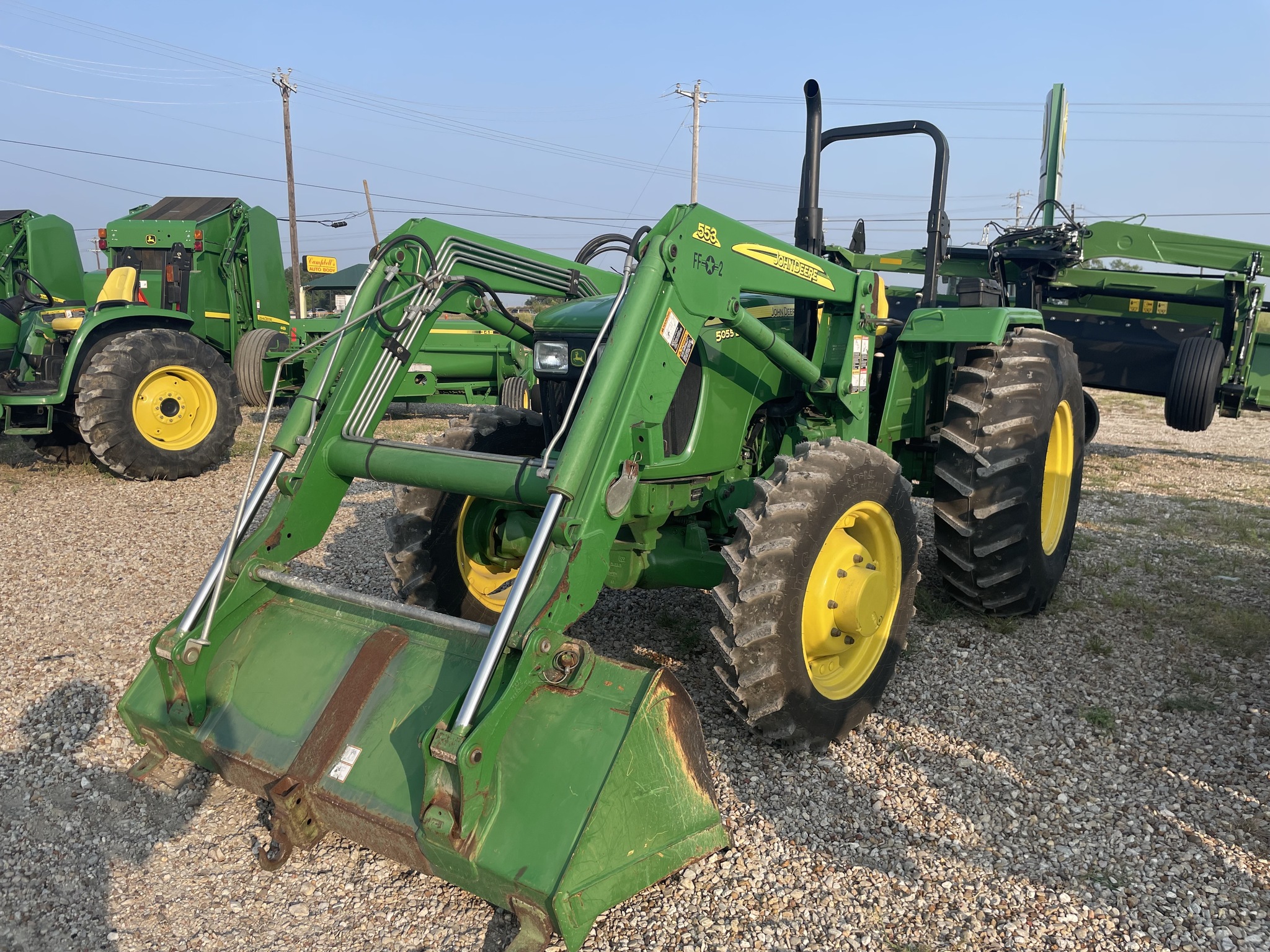 2011 John Deere 5055E Image 3