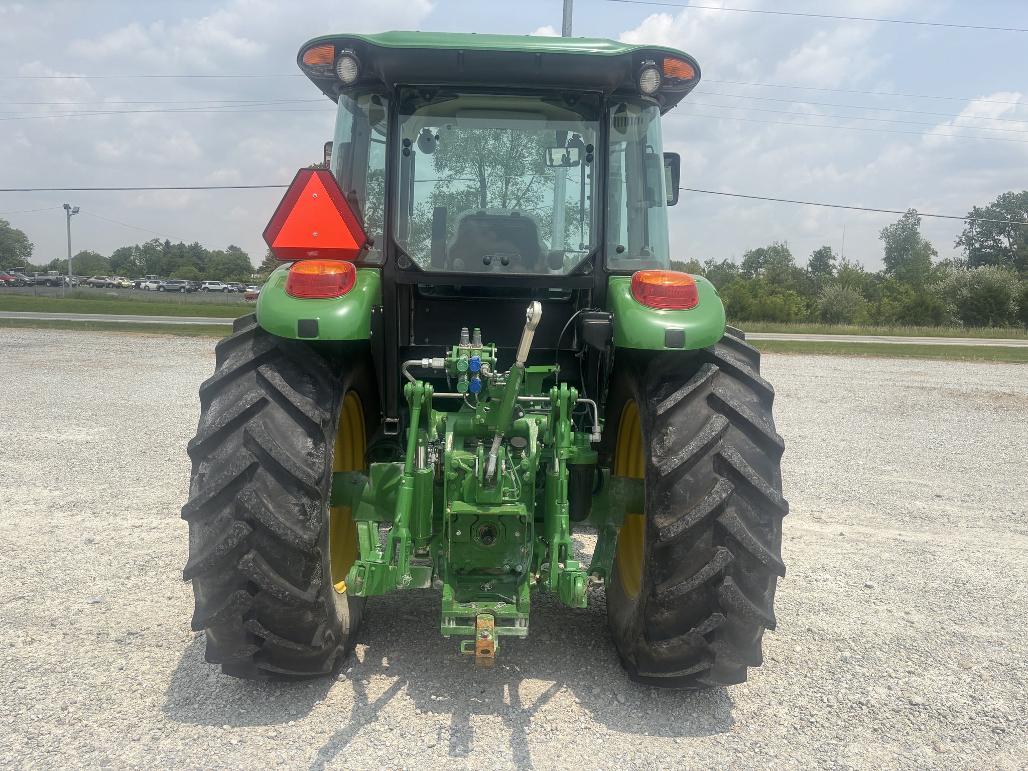 Used 2020 John Deere 6135E Utility Tractors at Koenig Equipment in Urbana, OH - PhotoXL3