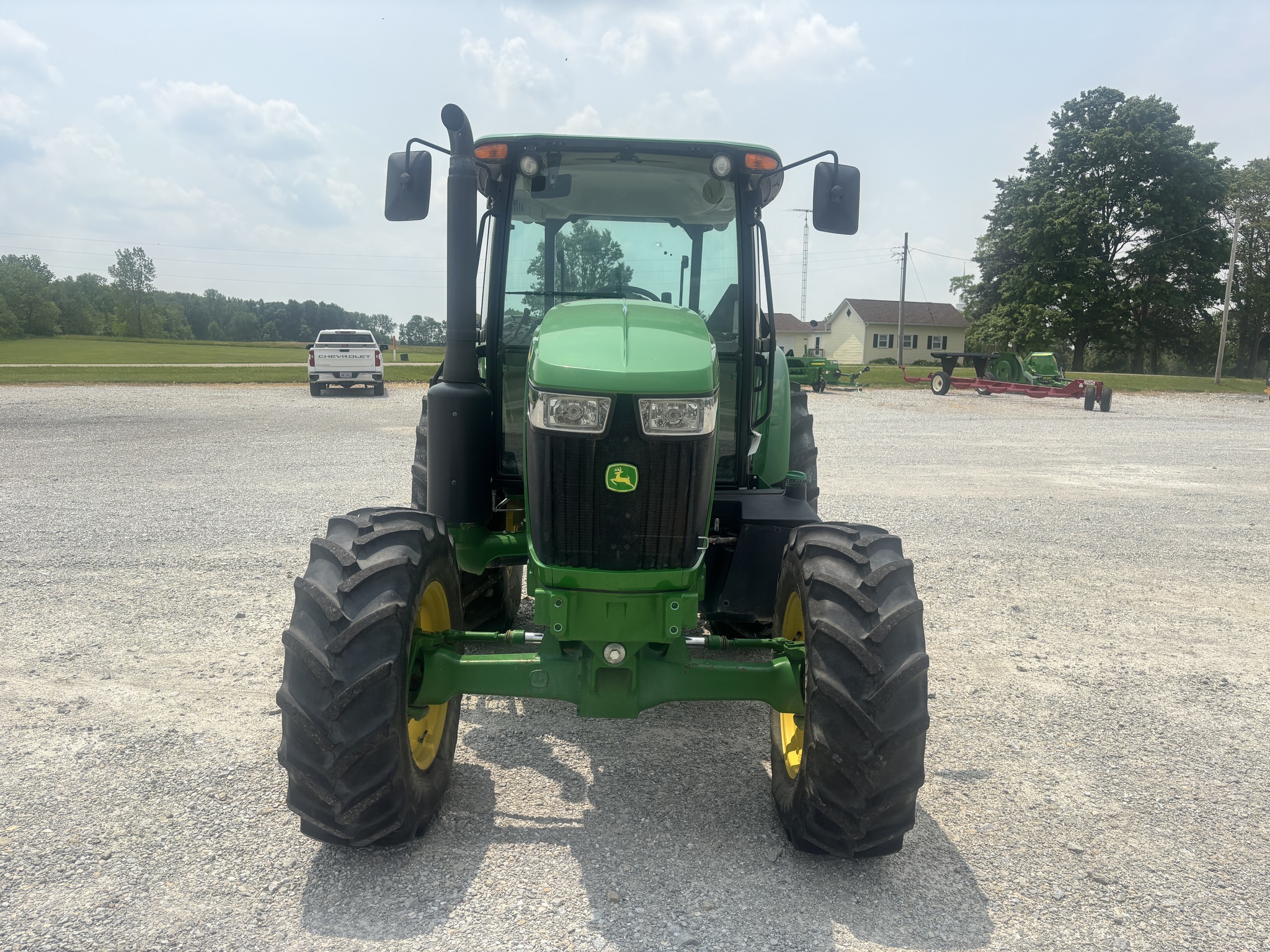 Used 2020 John Deere 6135E Utility Tractors at Koenig Equipment in Urbana, OH - PhotoXL7