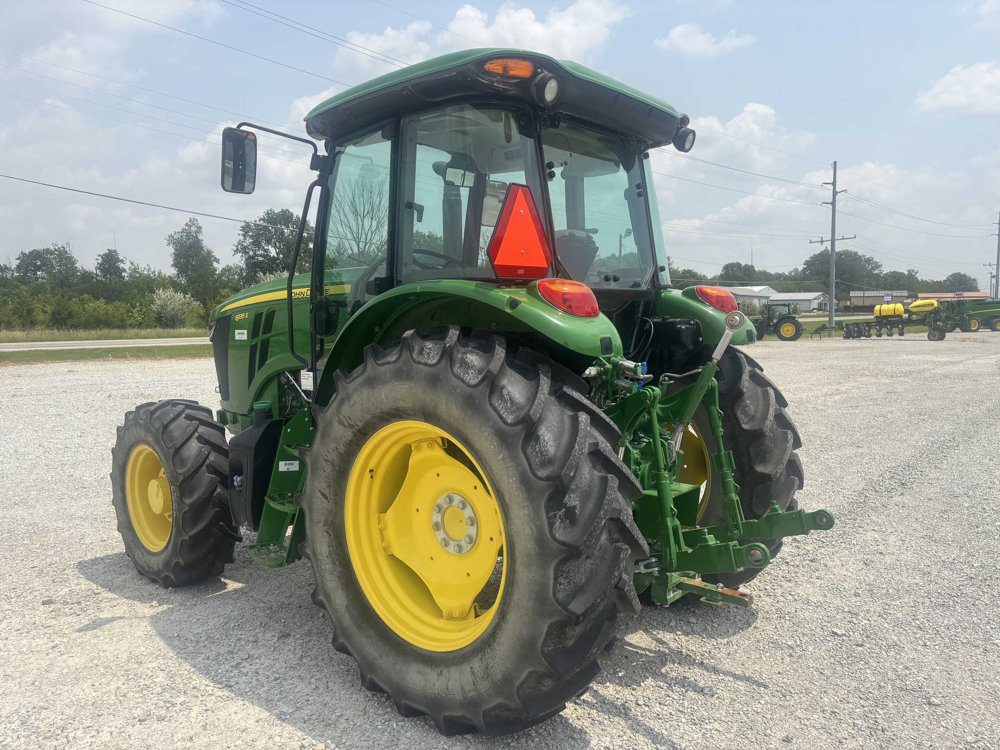 Used 2020 John Deere 6135E Utility Tractors at Koenig Equipment in Urbana, OH - PhotoXL4
