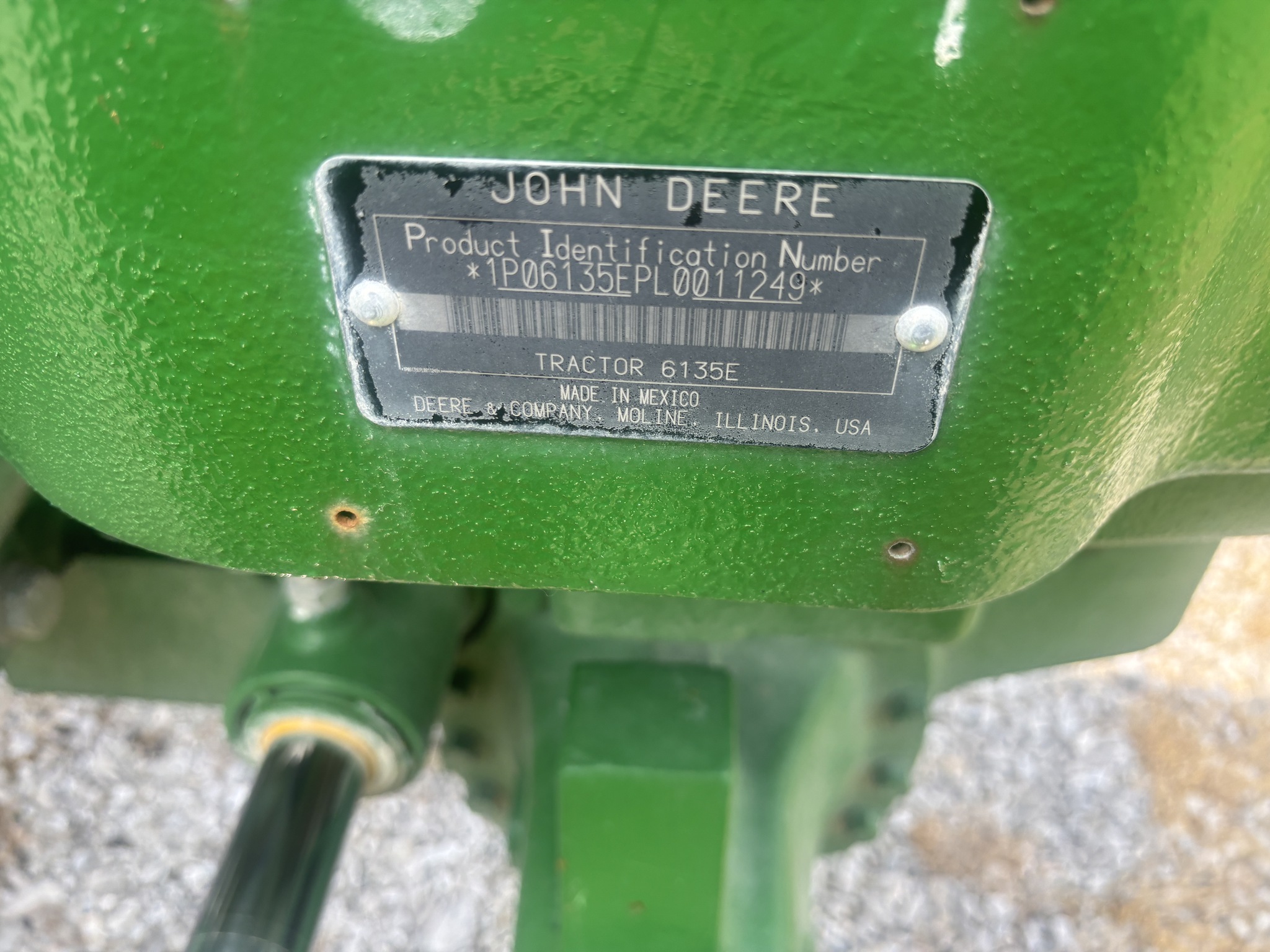Used 2020 John Deere 6135E Utility Tractors at Koenig Equipment in Urbana, OH - PhotoXL34