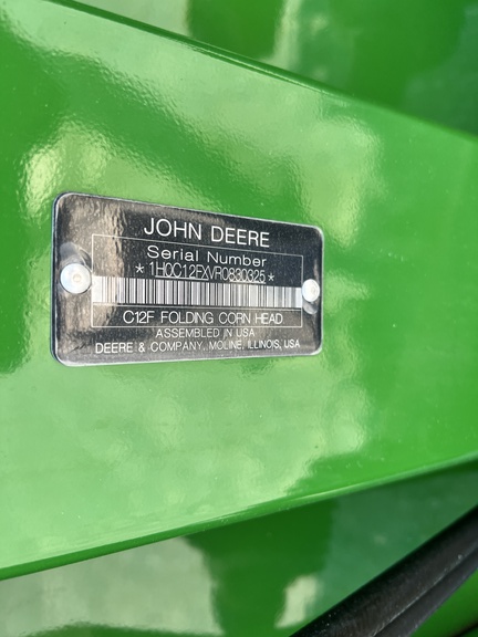Photo of 2024 John Deere C12F